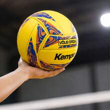 Bola de Vôlei Oficial Kempa Control Sport Series - Amarelo - Visão 2
