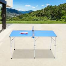 Ping Pong Tisch Tischtennis Tisch Klappbarer Tisch - 1 Stk. - Übersicht 3