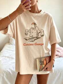 Women T-Shirts - Apricot - View 1