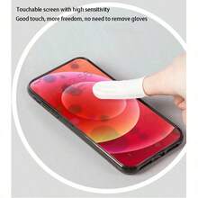 50/100/200/300pcs Disposable Finger Cots, Thickened High Elastic Rubber Finger Sleeves, Dust-Free Anti-Static Finger Protectors, Finger Hygiene Protection, Isolation Care, Home Essential Finger Cots - Solid Color - View 5