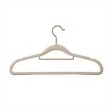 5/10 piezas Perchas antideslizantes con acabado aterciopelado - Calidad premium, superficie pulida, ahorro de espacio, ultra delgadas, resistentes, gancho giratorio de 360 grados, uso en seco/húmedo, organizador de armario para el hogar - Multicolor - Ver 9