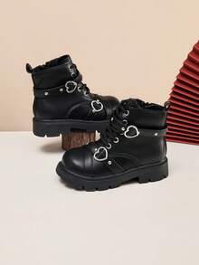 Girls' New Autumn/Winter Children's Boots, Boots, Ankle Boots - Black - View 6