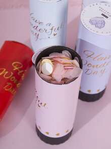 2pcs Blue & Pink Gender Reveal Confetti Poppers, Suitable For Birthday, Party, Wedding, Baptism, Decoration Props - Multicolor - View 7