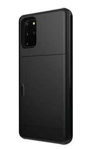 For Galaxy Case, Anti-Drop Two-In-One PC Card Case For Mobile Phone, Suitable Compatible With Apple 17 Promax 17 Pro 17e 16E 15 14 13 12 11 18 Models. 2-In-1 Shock-Proof Mobile Phone Protection Case, With Card Slot And Wallet-Style Design. - Black - View 58