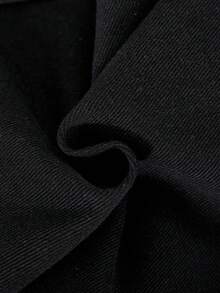 Girls' Spring Denim Jeans, New Fashion Style - Black - View 7