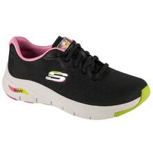 Skechers سكيتشرز آرتش فيت-إنفينيتي كول 149722-BKMT للنساء، حذاء رياضي أسود - الأسود - مشاهدة 1