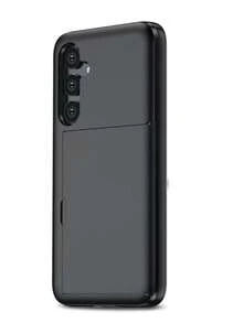 For Galaxy Case, Anti-Drop Two-In-One PC Card Case For Mobile Phone, Suitable Compatible With Apple 17 Promax 17 Pro 17e 16E 15 14 13 12 11 18 Models. 2-In-1 Shock-Proof Mobile Phone Protection Case, With Card Slot And Wallet-Style Design. - Black - View 93