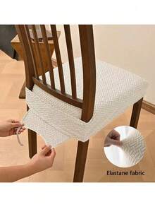 1pc Non-Slip Chair Cover, Soft Plaid Pattern, Elastic Chair Cover, Suitable For Office And Home Chairs, Beautiful High Elastic Soft, Replace Old Surface, Protect Chair, Home Aesthetics - Multicolor - View 7