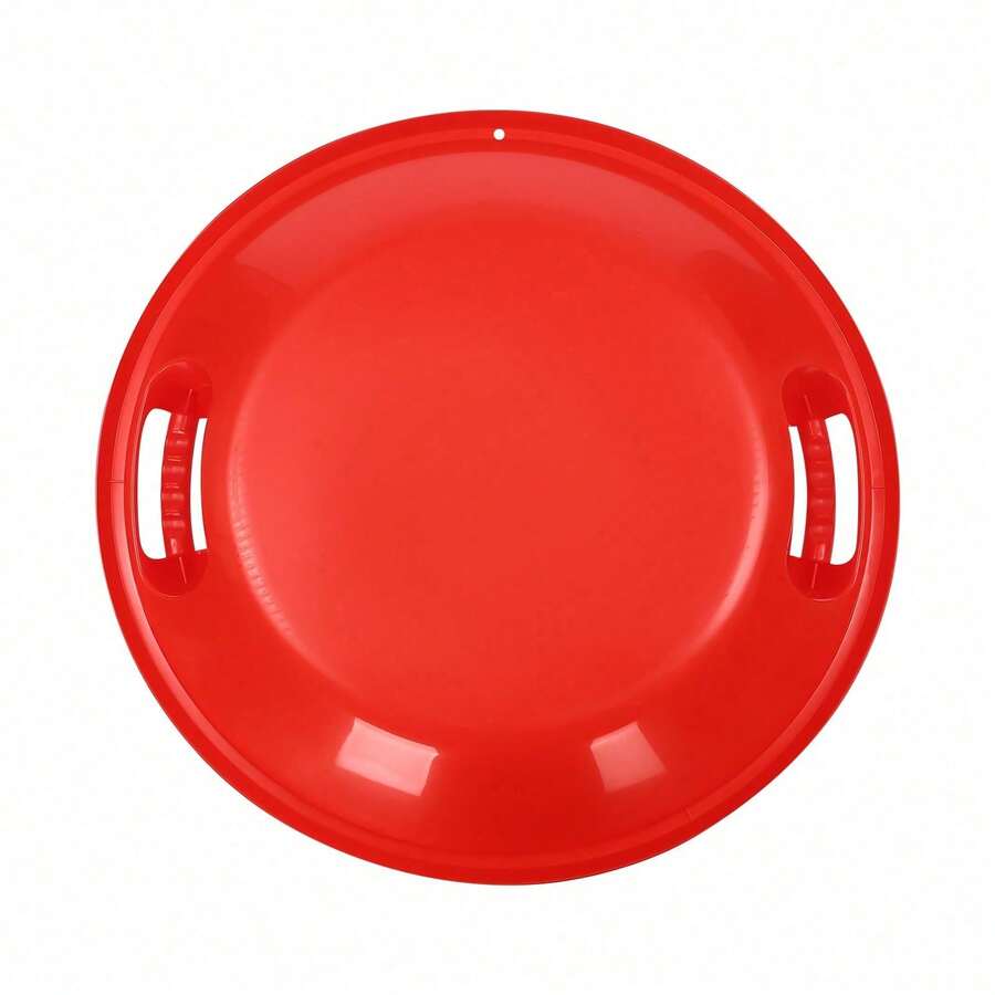 Round Snow Sled 1PCS Downhill Snow Scooter Snow Sled - Red - View 1