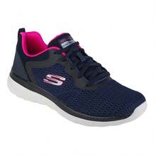 Skechers Bountiful - Quick Path - Navy Womens Sports Shoes - Royal Blue - View 1