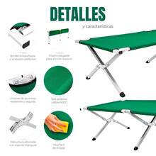 Camping Cots - Black - View 8