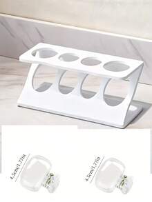 Bathroom Toothbrush Holder, Multi-Functional Drainage Rack Organizer, Bathroom And Kitchen Desktop Organizer, Tabletop Toothbrush Cup Razor Toothpaste Storage Rack, Bathroom Sink Storage, Toothbrush Holder With Slots, Bathroom Vanity Storage Rack, Can Hold Electric Toothbrush, Toothpaste And Razor, Suitable For Home Use, Storage And Organization - Multicolor - View 18