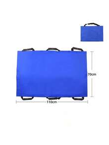 1pc Easy-Grip Waterproof Transfer Pad, Suitable For Elderly And Disabled People, Durable And Odorless, Roll-Up Design, Convenient For Lifting And Sliding - Blue - View 6
