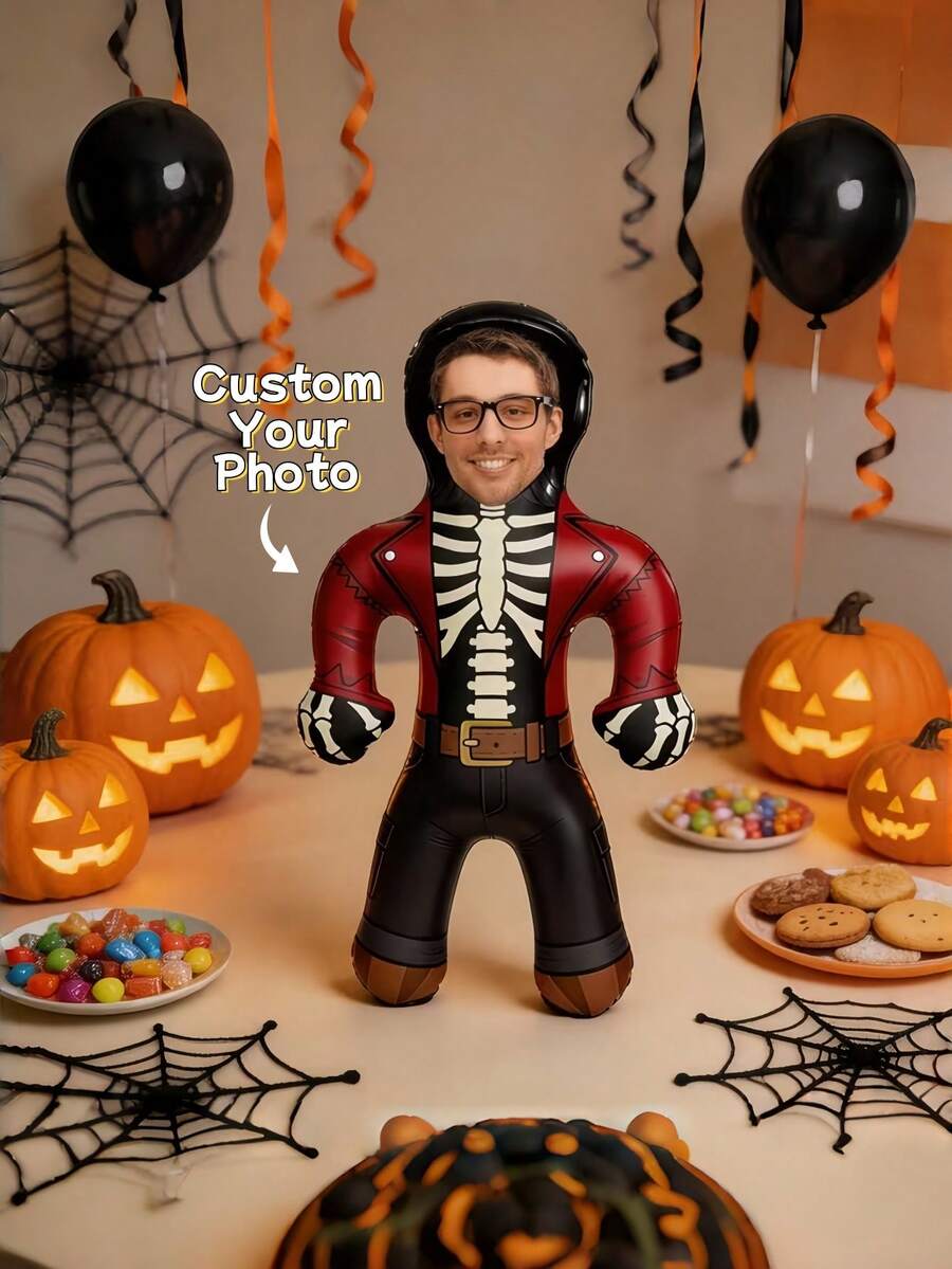 1pc Custom Inflatable Blow Molding,Funny Bachelorette Party Prop,Personalized Hen Do Decor,Back To School Gift,Party Gift,Gift For Him/Her,Halloween, Special Occasions