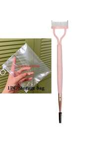 2-In-1 Eyelash Comb & Separator, Portable Metal Tooth Eyelash Brush, Dual-Ended Mascara Brush Head For Makeup And Grooming - Multicolor - View 14