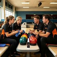 Bowling Ball Cleaner Kit Fast-Acting Portable With Towel 100ml Bowling Cleaning Spray With Towel For Daily Practice League - 1 - View 3
