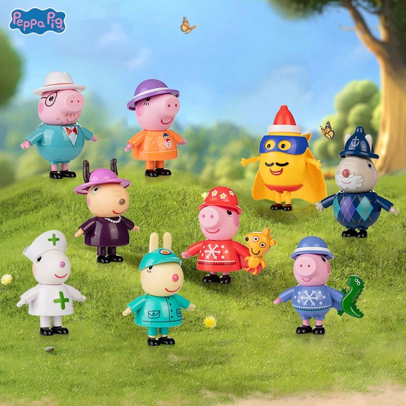 Hasbro Kotak Kejutan Boneka Peppa Pig: Boneka Animasi Kreatif, Cocok untuk Usia 3 Tahun ke Atas, Hadiah Sempurna (Model Acak). - MultiWarna - View 1