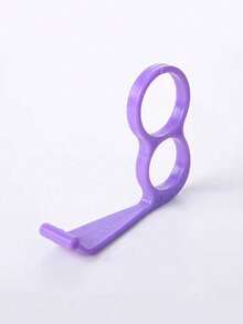 4PCS Portable Dual Ring Phone Stand, Compact Slouchy Person Desktop Phone Holder For Watching Videos - Multicolor - View 9