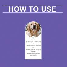 Pet Shampoo, Gentle Ingredients Clean Odor, Care For Pet Fur, Smooth And Shiny Hair, Keep Pets Comfortable And Relaxed, Household Pet Essential, Suitable For Cats And Dogs, Convenient To Use, Thoughtful Gift For Family And Friends - 100ml - View 5
