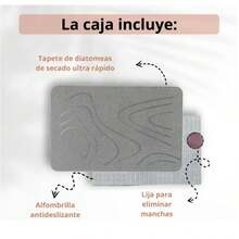 Diatomite Stone Bath Mat, Quick-Drying, Super Absorbent, Non-Slip And Easy To Clean, 60 * 39cm - A - View 8