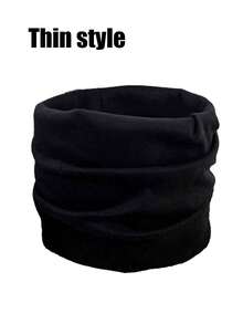 1/3pcs Men's Scarf With Letter Embroidery Patch And Ring Decor,Holiday,Travel - Multicolor - View 16
