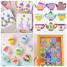 2.6mm Halloween Beads (With Tools), 24 Colors Per Box, Handmade Mosaic Pixel Art Materials, Suitable For Creating Various Graphics, DIY Handmade Decorations, For Crafters And Hobbyists And Other Creative Projects | Family Interactive Activities | Friends Party Games - Multicolor - View 5