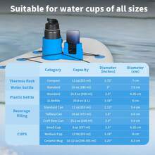 Surfboard Kayak Drink Cup Phone Holder With Strap To Secure Drink And Phone - Fixed Bracket - View 9