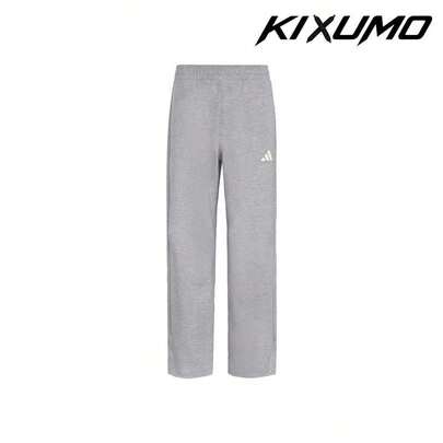 Adidas Men Knitted Track Pants Solid-Color Bottoms Men