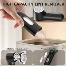 Portable Electric Lint Remover - USB Fast Charging, Efficient Fabric Shaver, Suitable For Clothing And Bedding, Compact Design, Digital Display, Rechargeable Lithium Battery, Suitable For Home And Travel Use, Lint Remover, Bedding Care, Modern Aesthetic, Durable Construction - Multicolor - View 8
