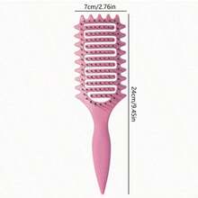 1/2pcs Upgraded Curling Brush, Special Bristle Structure, Anti-Tangle, Reduces Hair Loss And Split Ends, Suitable For All Hair Types, Unisex, Salon, Daily, Travel, Home Hair Styling Tool, Back To School, New Year Gift - Multicolor - View 11