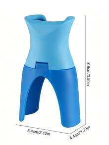 Easy-Grip Portable Eye Drop Aid, Reusable, Compatible With Most Standard Eye Drop Bottles, Suitable For Elderly And Children, Easy Self-Application Without Hand Tremors, Prevents Medication Waste And Eye Contact Infection, Compact Space-Saving Design, Portable For Home, Office, Travel, Daily Eye Care Essential, All-Age Eye Drop Aid Bracket - View 10