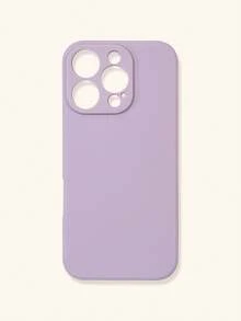 1pc 5 Colors Optional Solid Matte Phone Case Covers Unisex Minimalist All-Match Style Daily Versatile Black Beige Pink Blue Purple TPU Soft Shell Full Coverage Anti-Drop Compatible With IPhone Case,Compatible With IPhone17 /Compatible With IPhone17 Promax/Compatible With IPhone16 /Compatible With IPhone 15 /Compatible With IPhone 14 Pro Max Fast Shipping - Multicolor - View 110