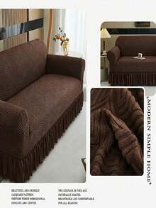 Sofa Slipcovers - Coffee Brown - View 5