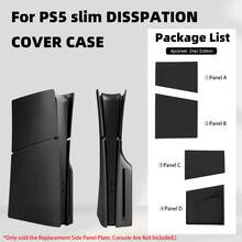 1 Set Slim Digital Edition Console Cover Plate For New 5 Slim, Compatible With PS5 Slim Disc Edition, Made Of Scratch-Resistant ABS Material With Matte Surface, Provides Protection For Gamers - View 14