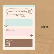 Daily Planner Sticky Notes, To‑Do List Memo Pad, Time Management Notepad, Self‑Adhesive Schedule Note Paper For Office School Supplies - one-size - View 15
