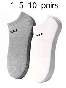 20/10/5/1 Pair Of Socks For Men And Women, Soft And Comfortable, Suitable For All Seasons, Suitable For A Variety Of Scenes, Random Delivery - Multicolor - View 4