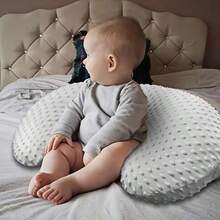 1pc Polka Dot Nursing Pillow Cover, Suitable For Baby Boys And Girls, Super Soft And Breathable Nursing Pillow Cover - Multicolor - View 11