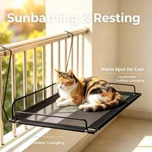 No-Drill Cat Window Perch, Glass Window Viewing Cat Hammock Bed - one-size - View 8