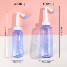 300ml Nasal Irrigation Pot, Nasal Rinse Bottle, Nasal Cleanser, Manual Valve Nasal Irrigator - Blue - View 6