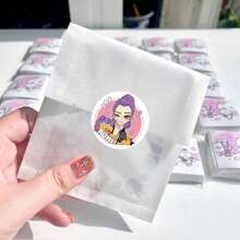 KPop Demon Hunters 500PCS Demon Hunters Cartoon Stickers Showcasing Lumi And Mira Patterns, Water-Resistant Decals Suitable For Phone, Pencil Case And Object Surface Decoration, Perfect For K-POP Fans Offline Gatherings, Concert Support, DIY Creative Decoration And Party Gifts. - Multi-color - View 6
