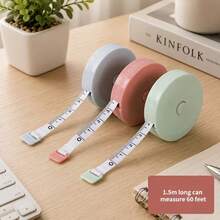 Household Sewing Ruler, Portable Soft Plastic Measuring Tape, Measurement Tool For Students, DIY Sewing, Cutting, Home Decor, Art Painting, Toolbox, Back To School, Creative Learning Supplies - Multicolor - View 1
