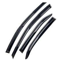 3D Mugen‑Style Side Window Visors Rain Guards, Durable Exterior Window Deflector Vent Shades, Rain‑Sun Protection Trim Parts, Perfect Fit For 2018‑2024 8th Gen Sedan, Stylish Automotive Exterior Modification Accessories - A - View 10