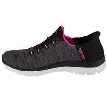 Skechers Summits - Dazzling Haze - Black Womens Sports Shoes - black 2 - View 2