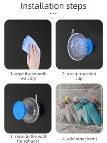 4pcs Self-Adhesive Wall Hooks, Waterproof Hooks, Key Hooks, Coat Hooks, Towel Hooks, Bathroom Hooks, Bedroom Hooks, Behind Door Hooks, Kitchen Hooks, Multi-Functional Storage Rack, Suitable For Home Life, Home Decor, Bedroom Decor, Perfect For Kitchen And Bathroom, Living Room - Multicolor - View 6