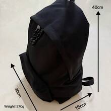 Multipurpose Small Backpack - Plum Red - View 2
