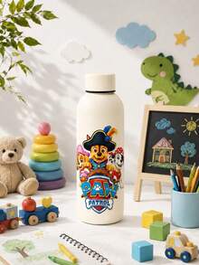 1pc 17oz Paw Patrol Cartoon Pirate Puppy Stainless Steel Vacuum Insulated Water Cup With Handle, Small Mouth Cup, Fits In Backpack, Car Cup Holder, Portable Cup For Outdoor Sports, Camping, Fitness, School, Office, Suitable For Car, Outdoor Camping, Fitness, School, Daily Office Use, Back To School, Halloween, Christmas, Perfect As Birthday Gift - View 7