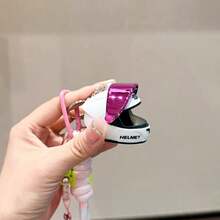 Creative Colorful Motorcycle Helmet Keychain Couple Style Bag Charm Relaxing Motorcycle Helmet Phone Lanyard Car Key Chain Gift - Multicolor - View 9