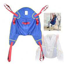 Waterproof Padded Bed Transfer Nursing Sling For Patient - Elderly Transfer Helper, Patient Lift Sling Full Body Medical Lift Equipment Transfer Belt 6 Hanging Rope[A Good Gift For Family And Friends] - Default - View 4
