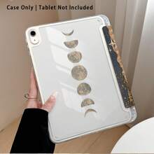 1pc Tablet Protective Case With Stand, Star And Moon Pattern, Compatible With Honor 8/9/10/X8/X8A/X9/X8Pro/X9Pro/ MatePad Se 11 Inch/MatePad 11 Inch/11.5 Inch/MatePad Pro/Apple 10th/11th Gen 2025 (A16) - Style 15 - View 4