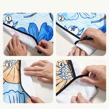 1pc Elderly Bib, Elderly Dining Bib, Waterproof Adult Bib - 1pc - View 3